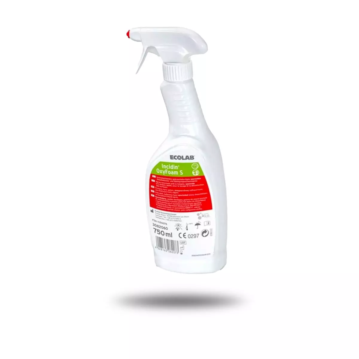 Détergent et désinfectant INCIDIN OXYFOAM S Spray 750 ml