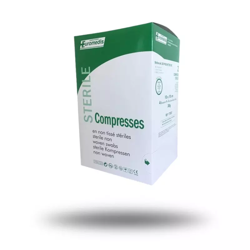 Boite compresse en non tissé stérile EUROMEDIS