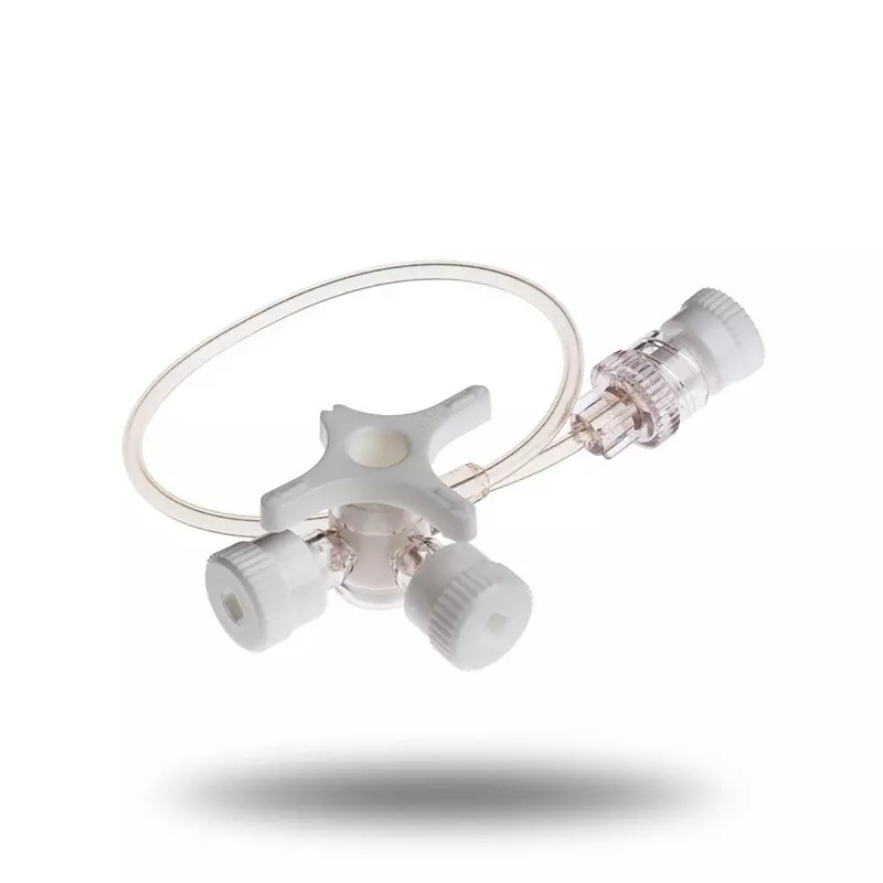 Robinet blanc BD CONNECTA 3 voies avec prolongateur