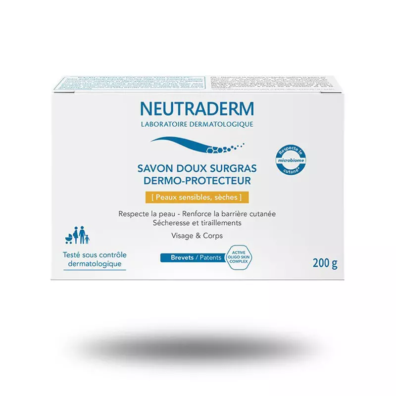 Pain de savon surgras Dermo-protecteur Neutraderm