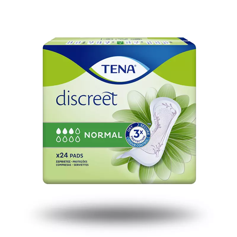 Serviettes pour fuites urinaires TENA Discreet Femme