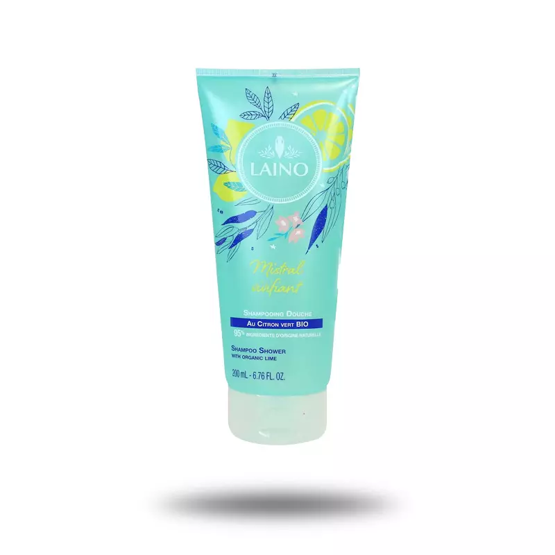 Flacon de shampoing Douche BIO LAINO